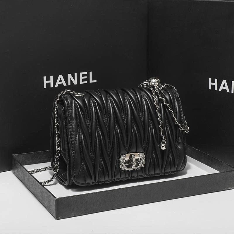 Aiké Ondine Pleated Flap Bag