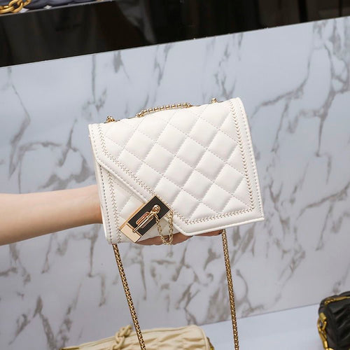 Maison Rhombus Chain Shoulder Bag