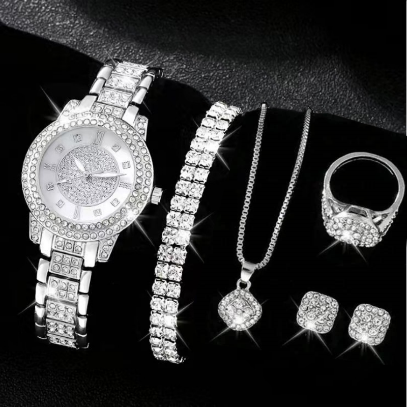 Scintilla Crystal Watch & Accessories Gift Set