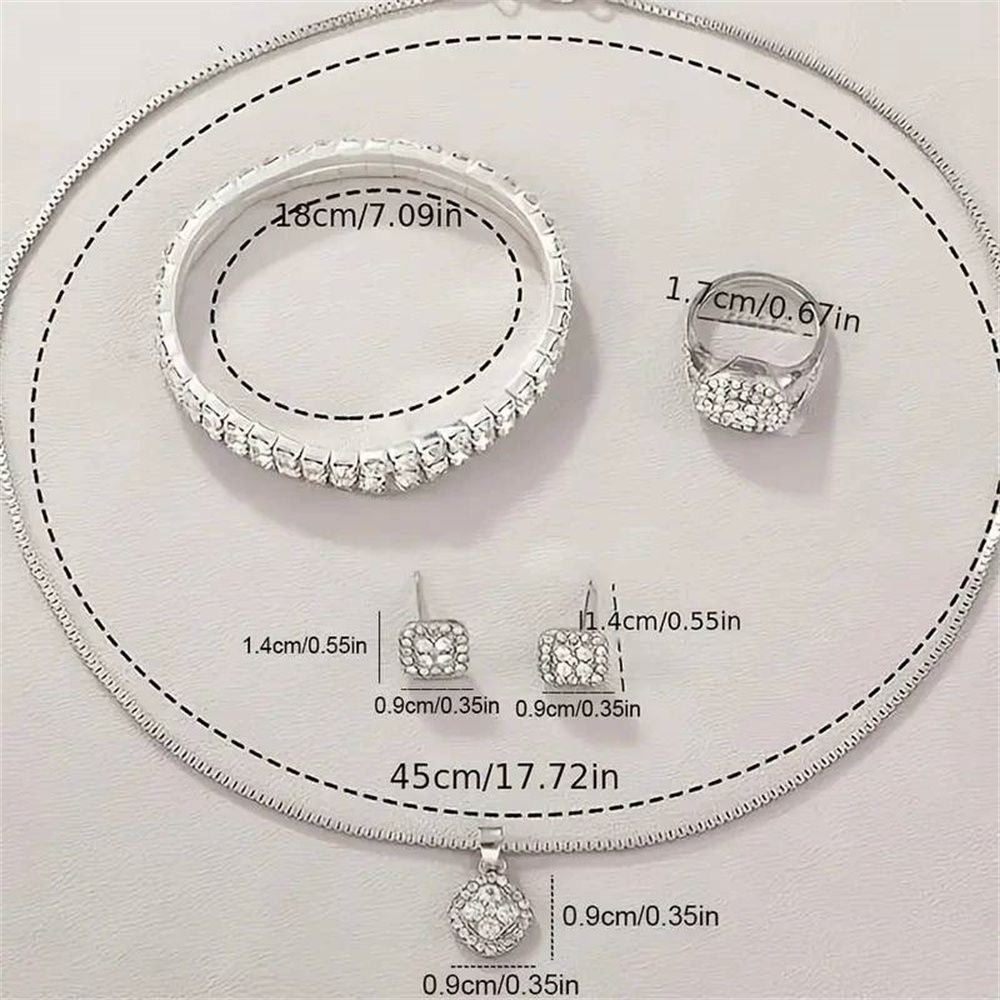 Scintilla Crystal Watch & Accessories Gift Set