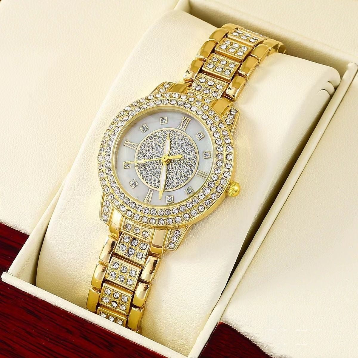 Scintilla Crystal Watch & Accessories Gift Set