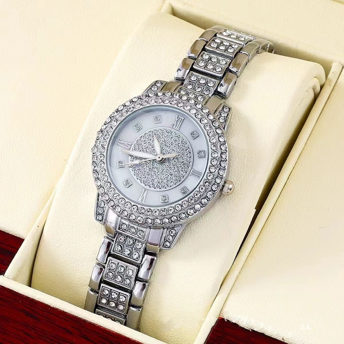 Scintilla Crystal Watch & Accessories Gift Set